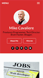Mobile Screenshot of mikecavaliere.com